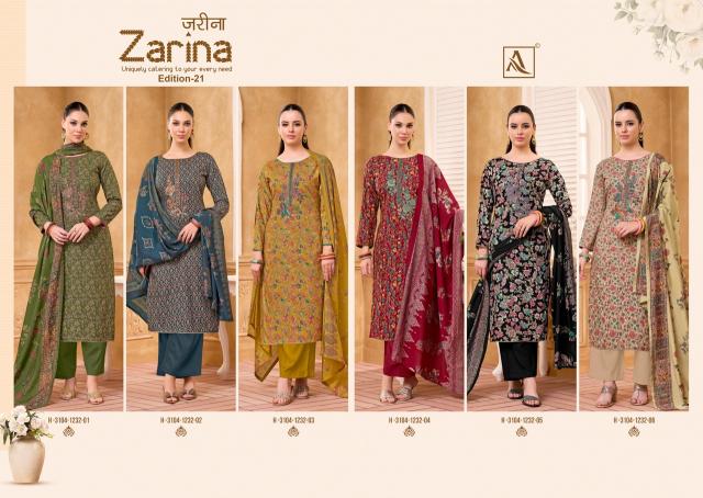Alok suit zarina-21 delhi dress materials wholesale